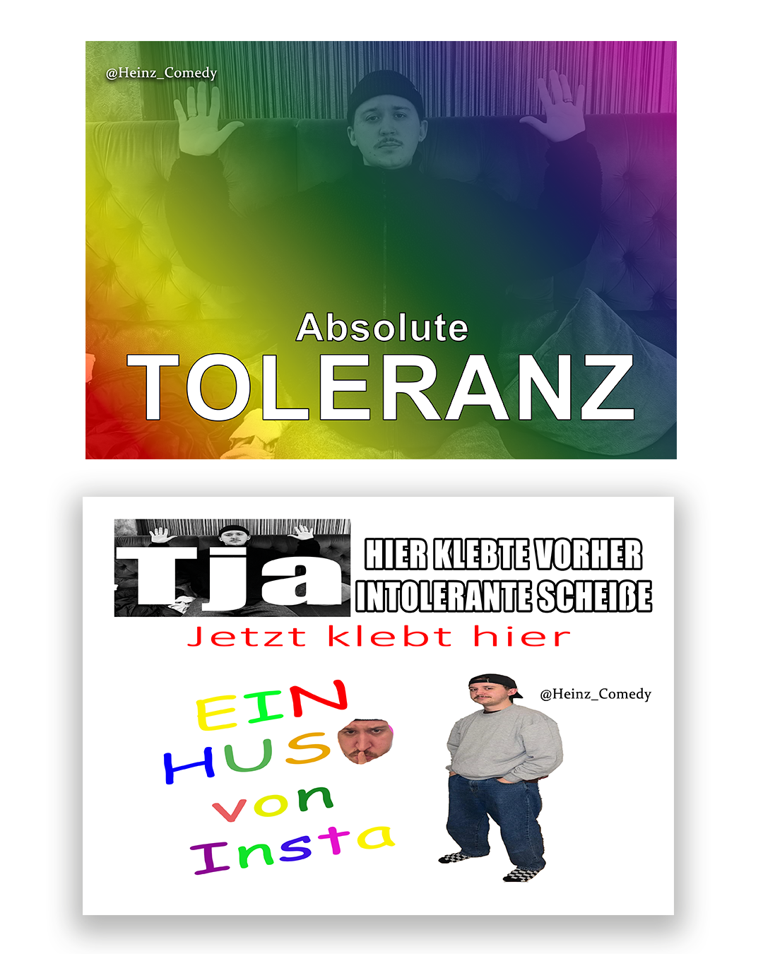 Heinz 10-Fach Sticker Bundle: 10x 10 Heinzigartige Motive