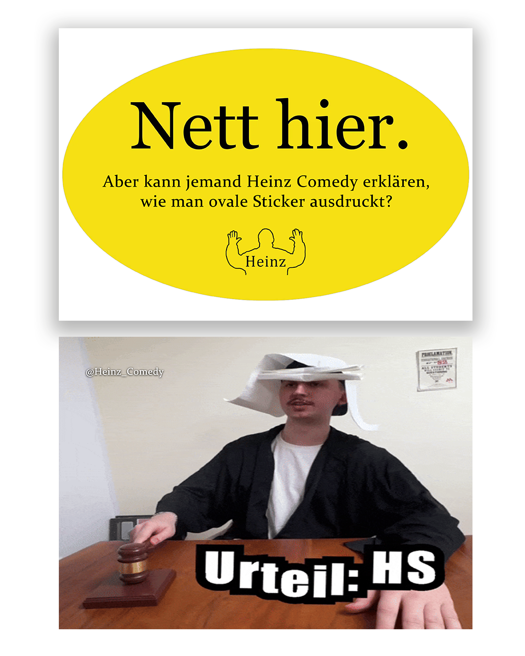 Heinz 10-Fach Sticker Bundle: 10x 10 Heinzigartige Motive