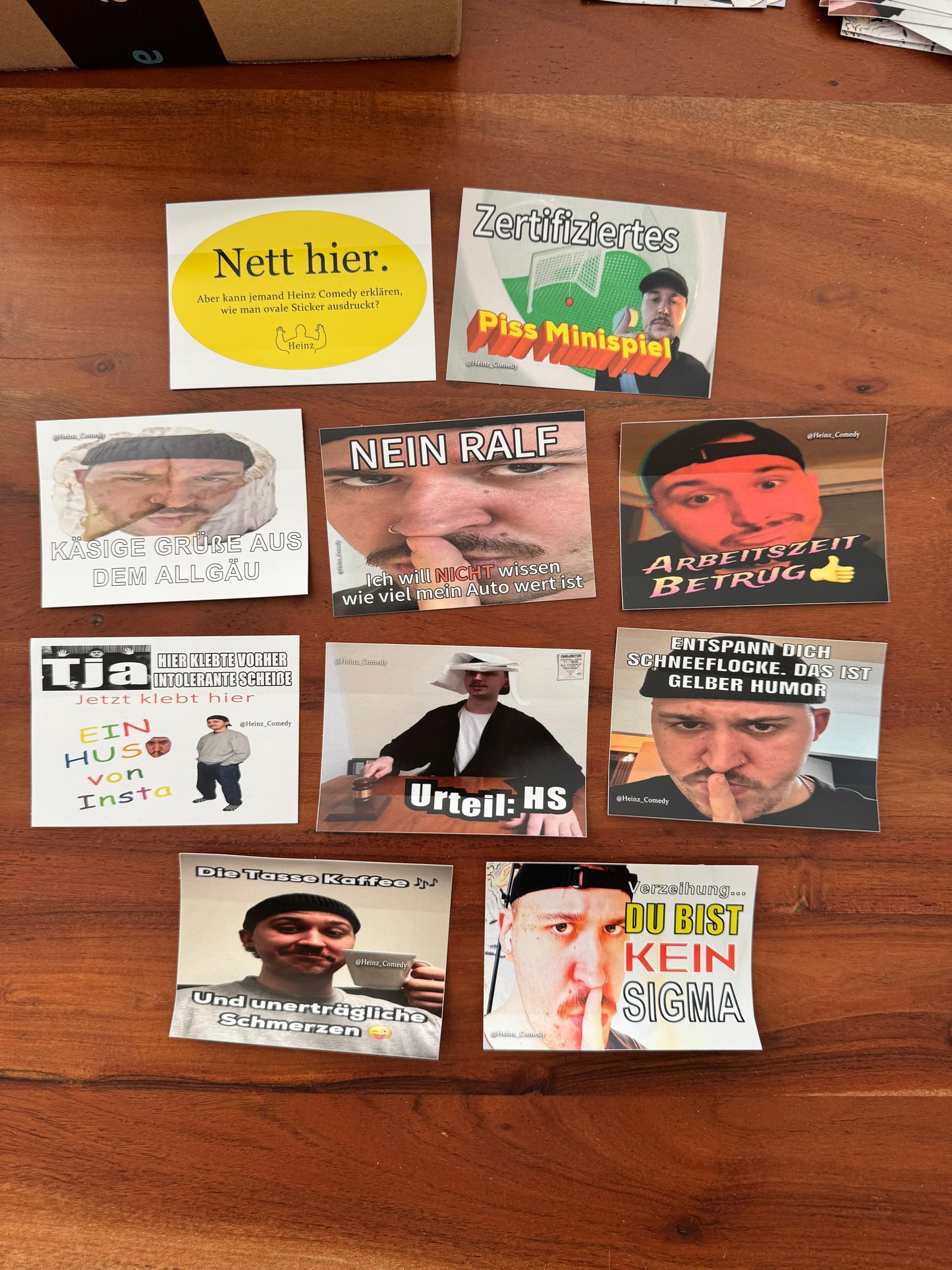Heinz-Meme-Bundle: 10x 10 sonstige Motive