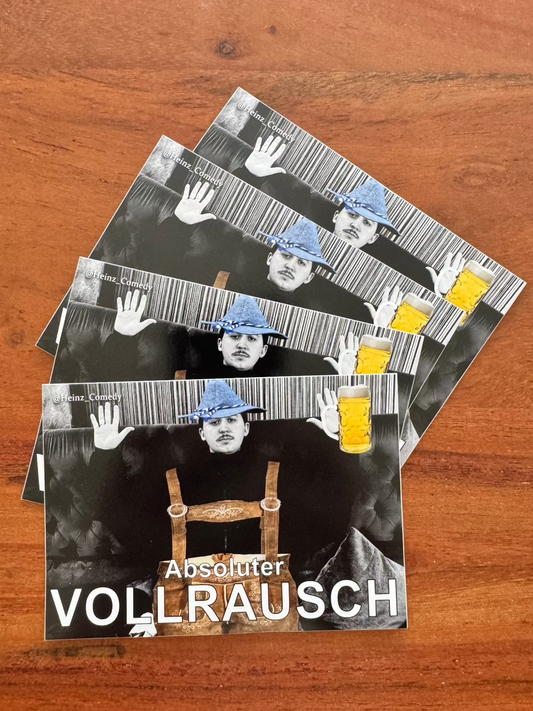 Absoluter Vollrausch Sticker: 50x