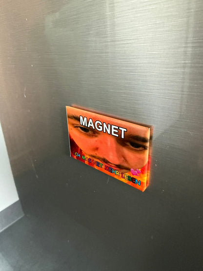 Ich Mag net mehr... - Kühlschrankmagnet